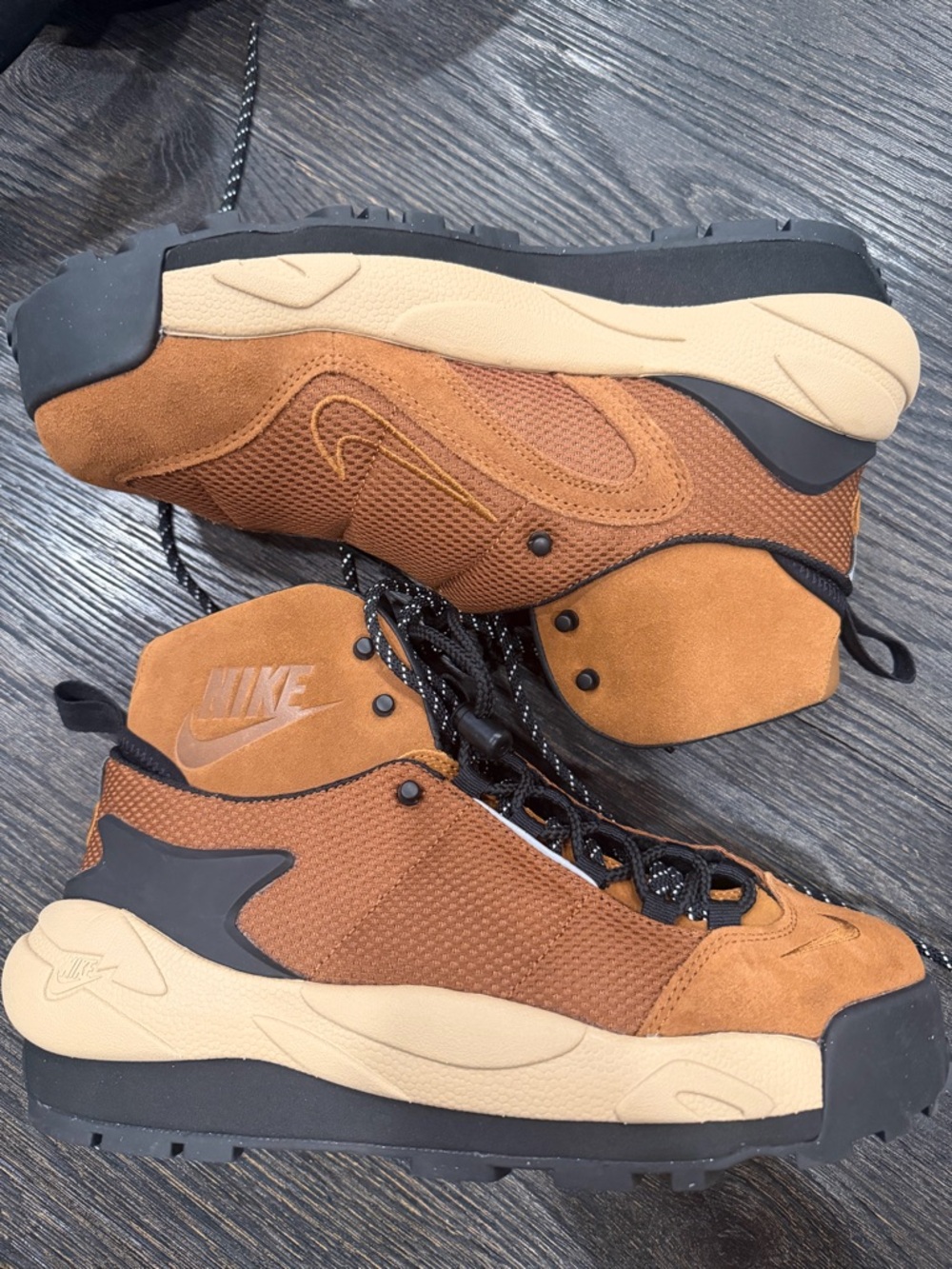 Nike x Magmascape x Sacai - Pecan - Men's 10.5 Sneakers Boots New